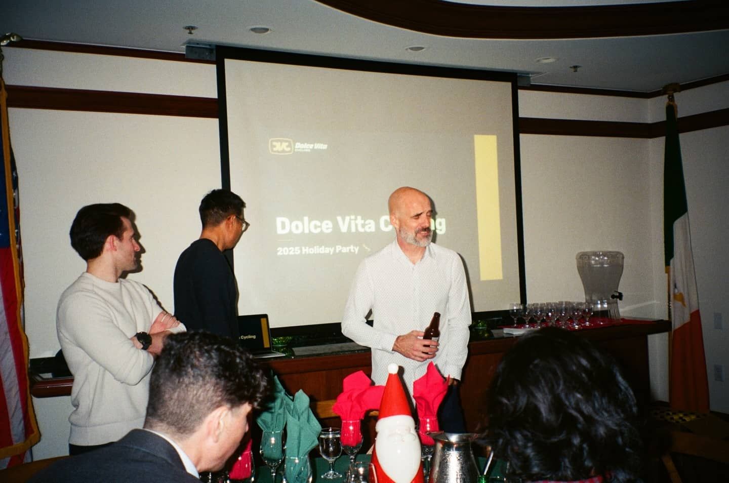 🎉 Our Annual EOY Holiday Party at the SF Italian Athletic Club was an absolute ROCKET SHIP 🚀🇮🇹

2025… WHAT. A. YEAR.
We came, we clipped in, we conquered:

🏆 +28% more podiums YoY
🥇 1st place in BAT – Men E3 & 35+ 3/4
🎖️ 10 riders earned team awards (aka bragging rights for eternity)

#ncnca #bayareacycling #critracing #groupride #cycling #sanfrancisco #holiday #northerncalifornia @sfitalianathleticclub